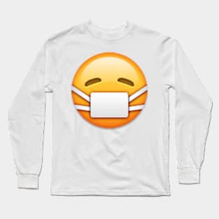 face with Mask Long Sleeve T-Shirt